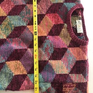 Kaffe Fassett ROWAN Women's Hand Knit Sweater (from the 90s)
